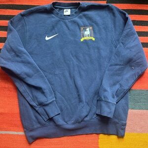Nike x Ted Lasso - Richmond AFC Crewneck Sweatshirt- Navy - Large